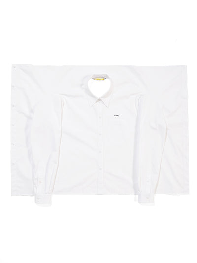 Square Shape Shirt White