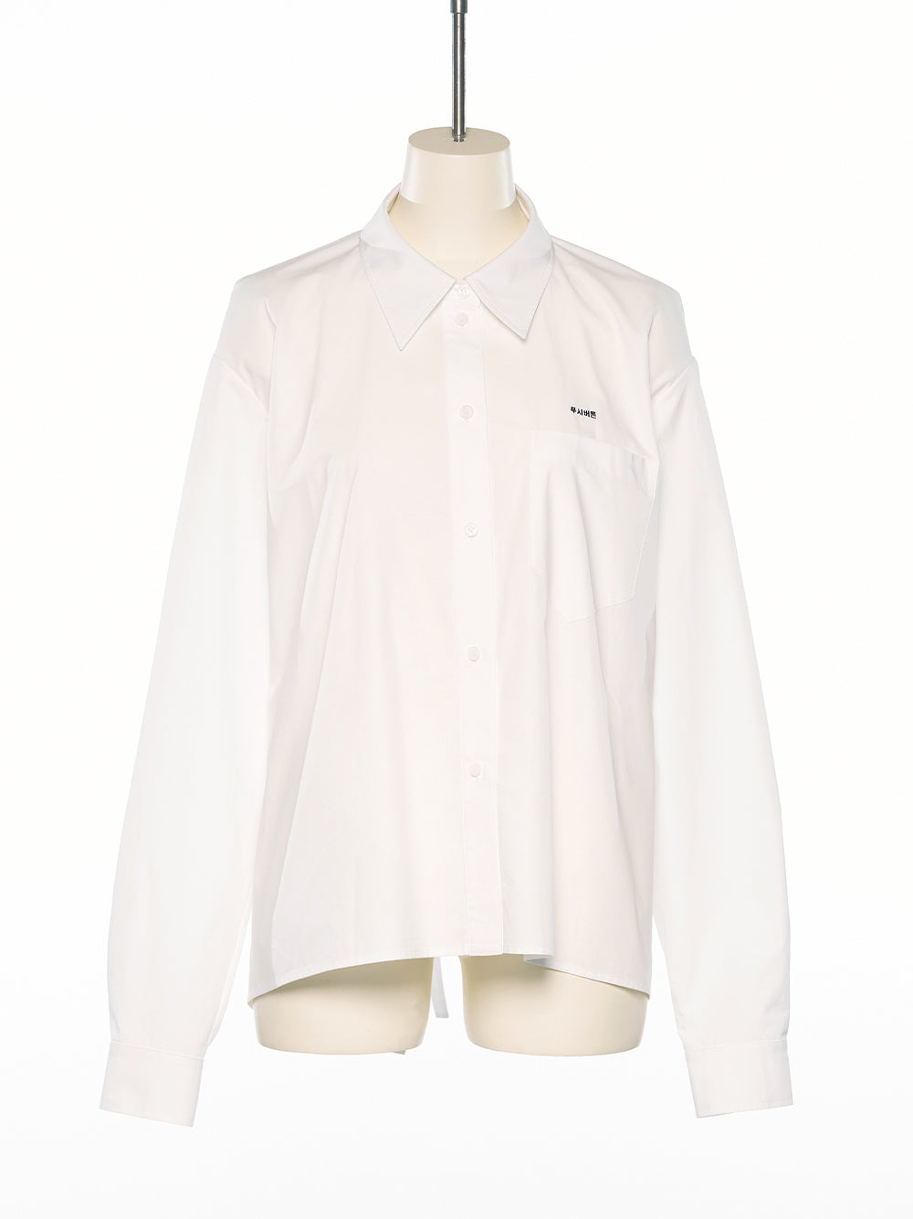 Square Shape Shirt White