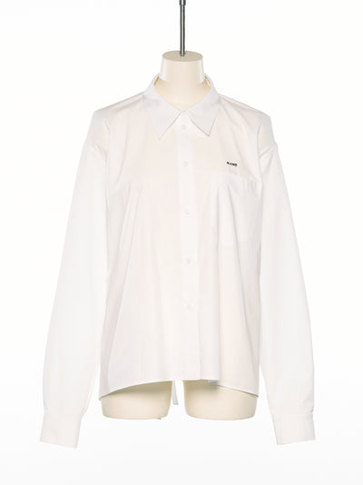 Square Shape Shirt White