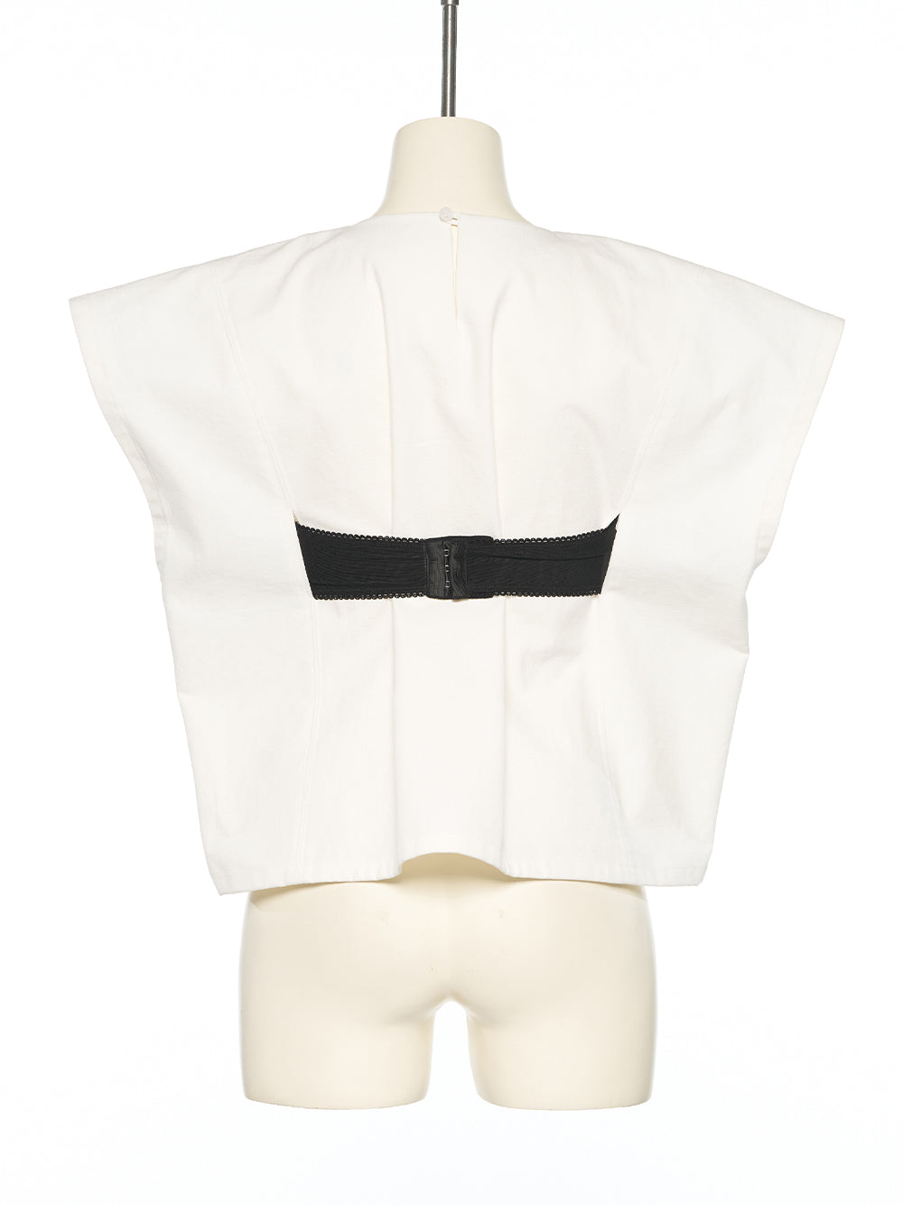 Bra Point Sleeveless Top White