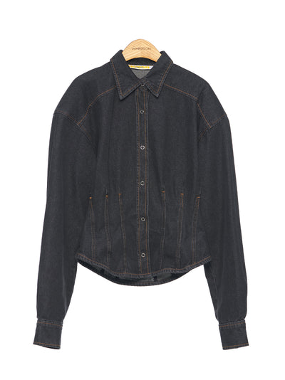 Busiter Denim Shirt Black