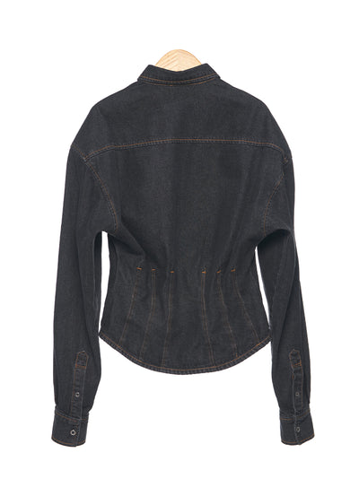 Busiter Denim Shirt Black