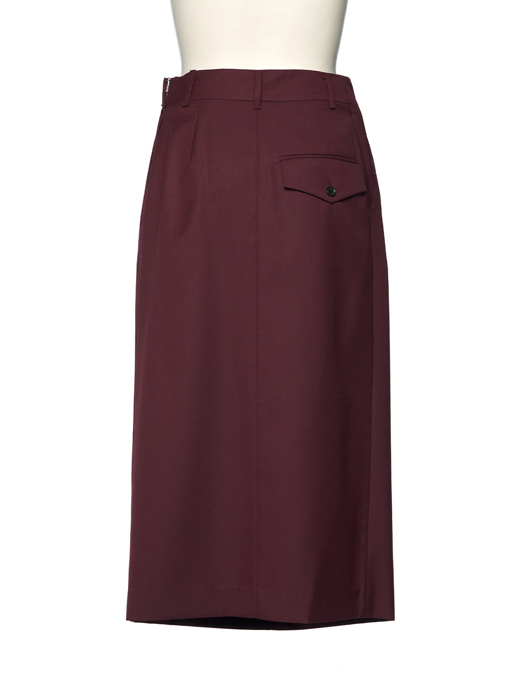 Kangaroo Midi Skirt Wine