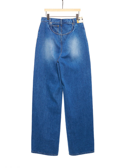 Trouser Re-Puzzled Jeans Blue