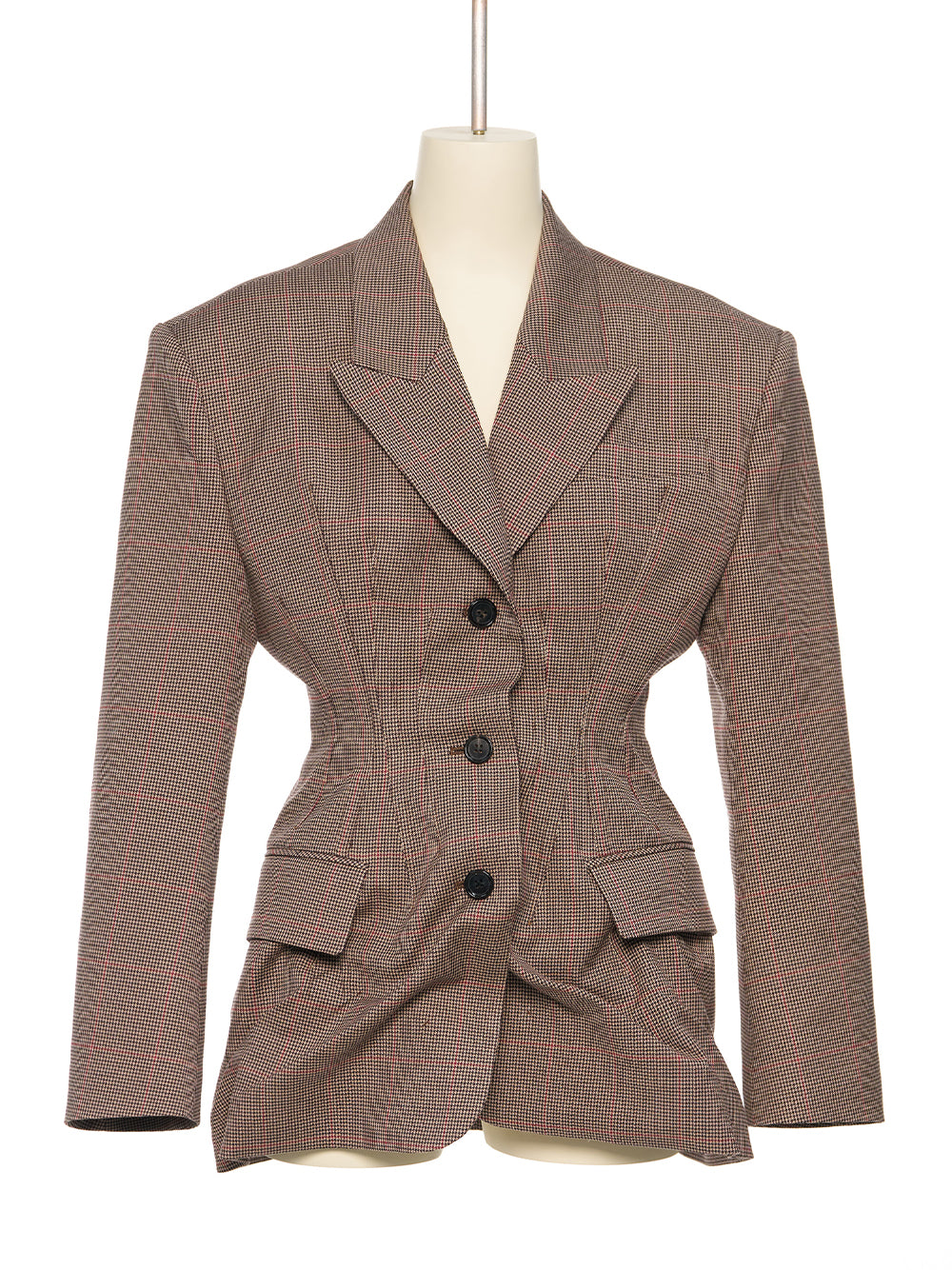 Brown Hourglass Crease Jacket Br(ch)