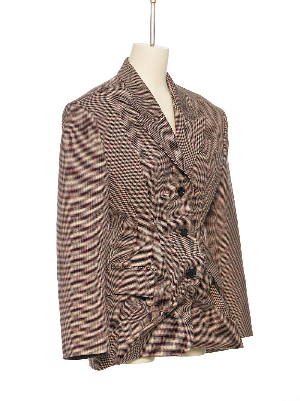 Brown Hourglass Crease Jacket Br(ch)
