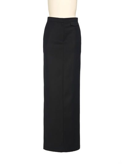 Black Maxi Skirt Bk
