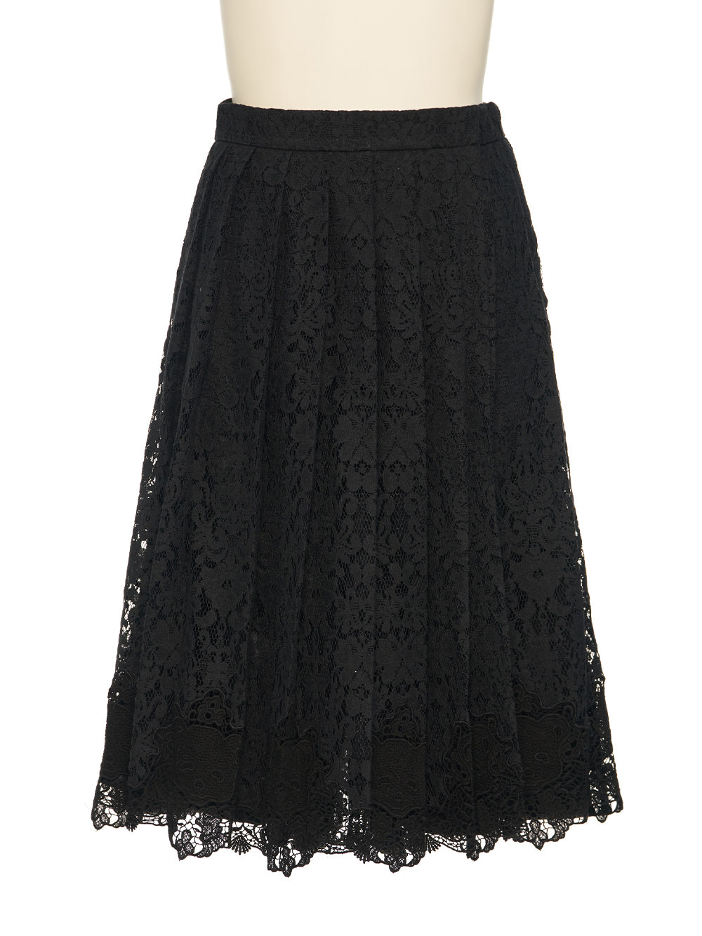Black Front Pleated Skorts Bk