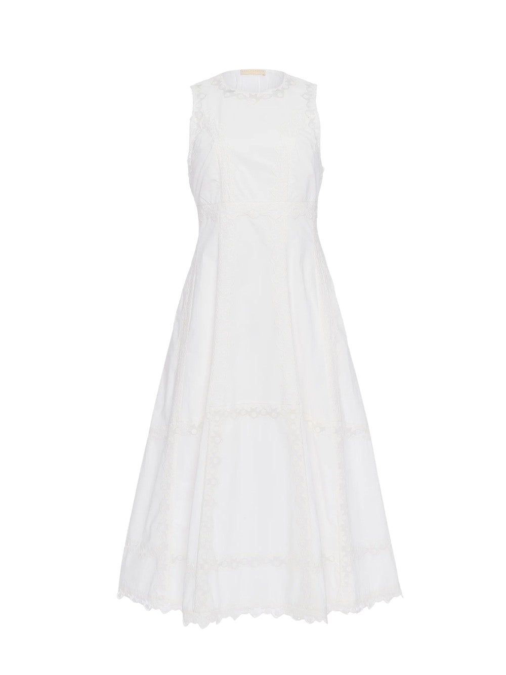 Anela Sleeveless Midi Dress Pristine