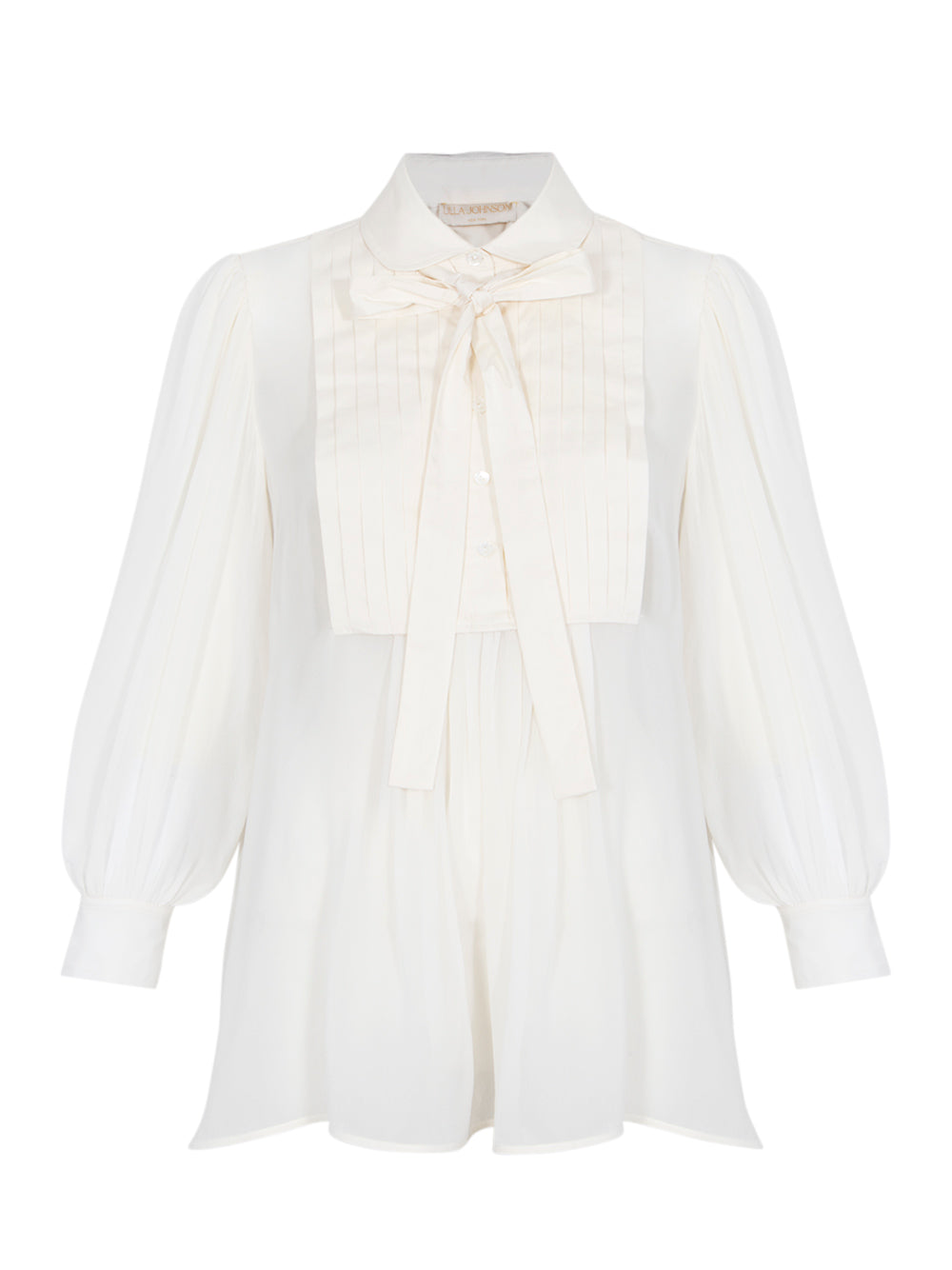 Adelaide Long Sleeve Tunic Pearl