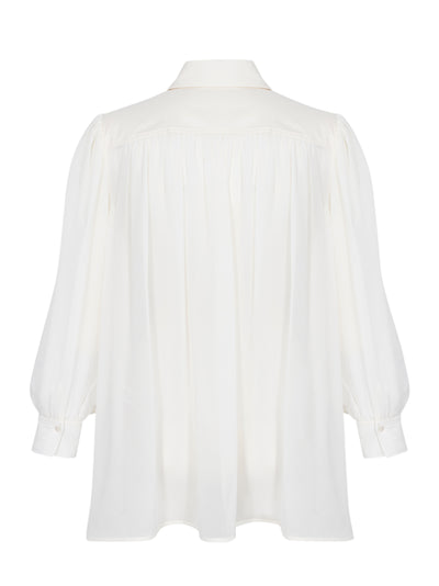 Adelaide Long Sleeve Tunic Pearl