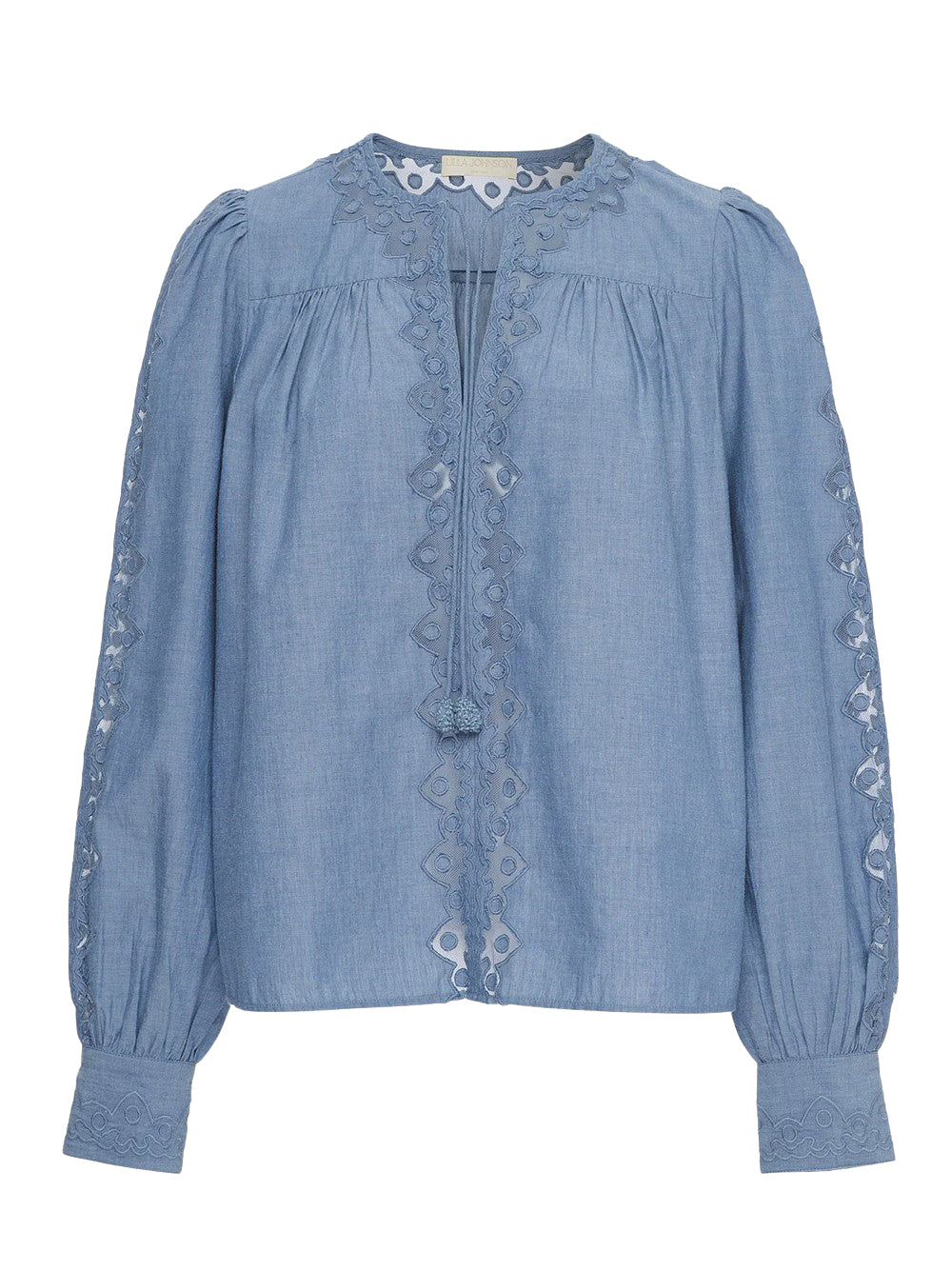 Kady Long Sleeve Blouse Chambray