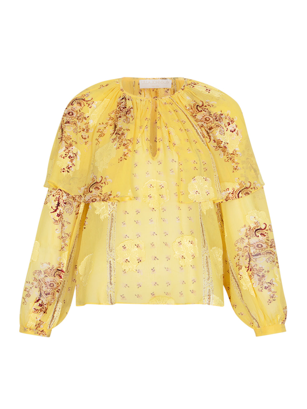 Elissa Cape Layer Long Sleeve Soleil