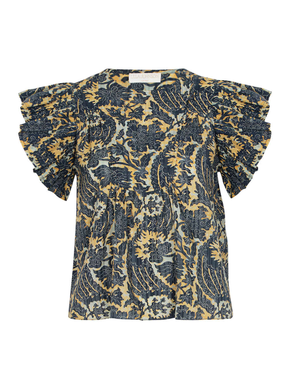 Sienna Flutter Sleeve Top Luna