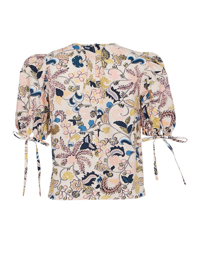 Coralie Short Sleeve Blouse (Magnolia)