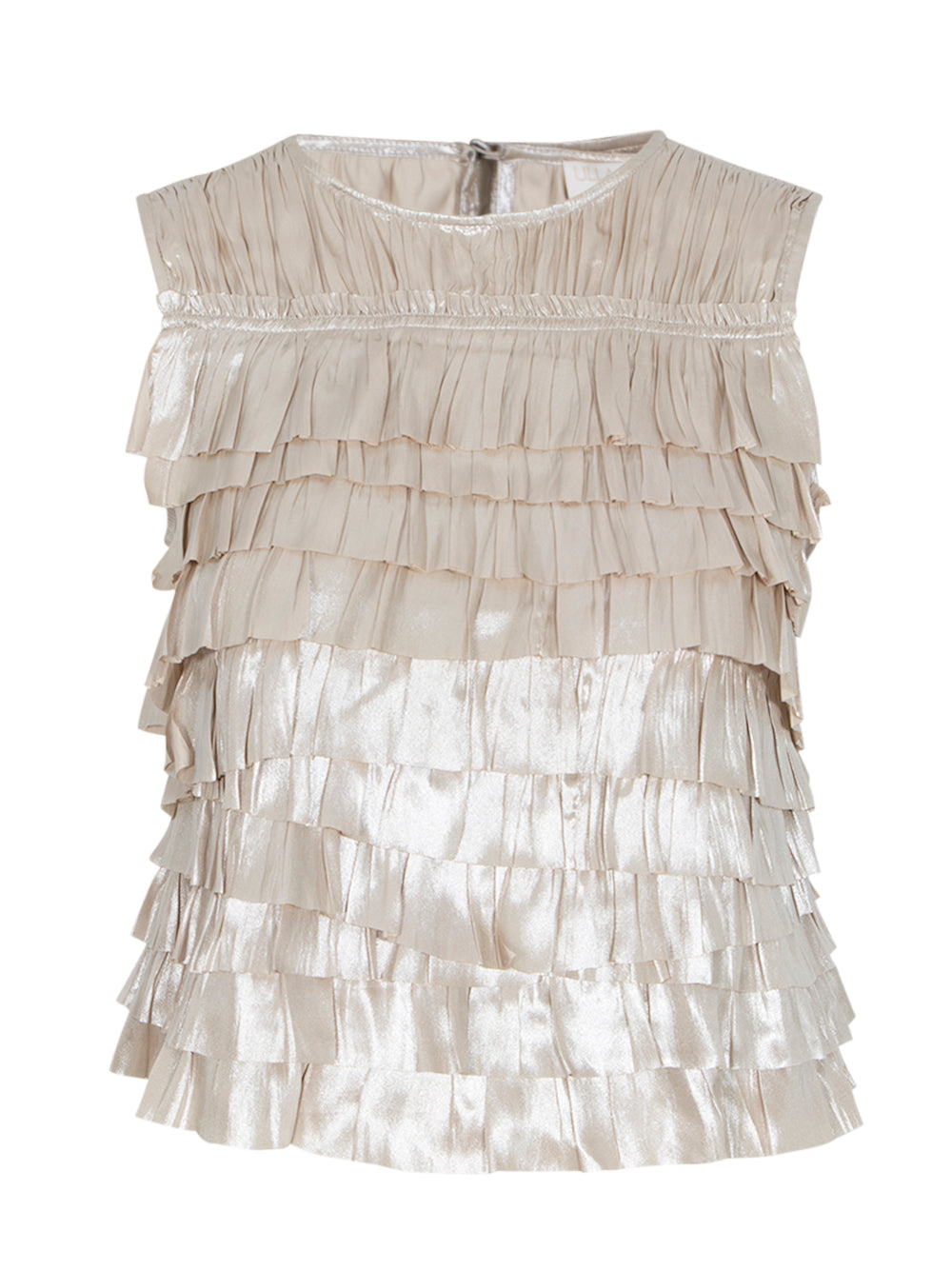 Quinn Layered Sleeveless Top Opal