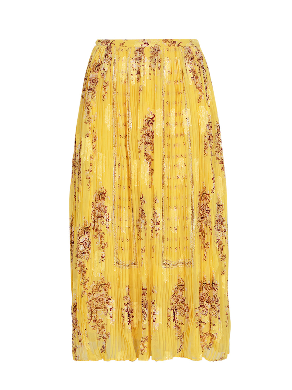 Brion Pleated Skirt Soleil