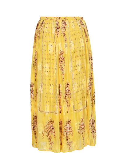 Brion Pleated Skirt Soleil