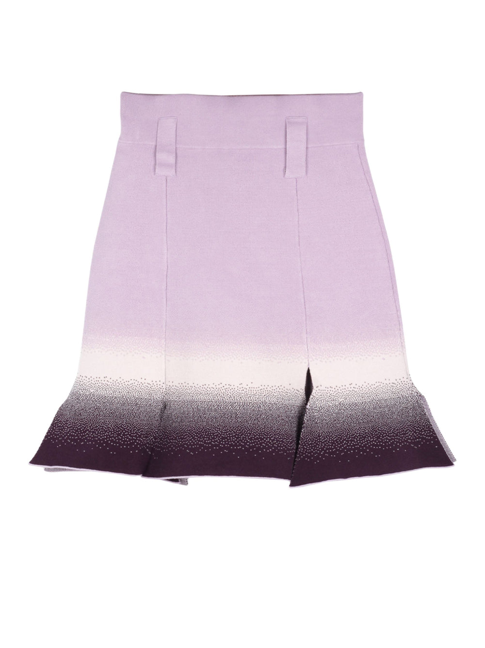 Aster Gradient Print Carwash Skirt (Lavender)