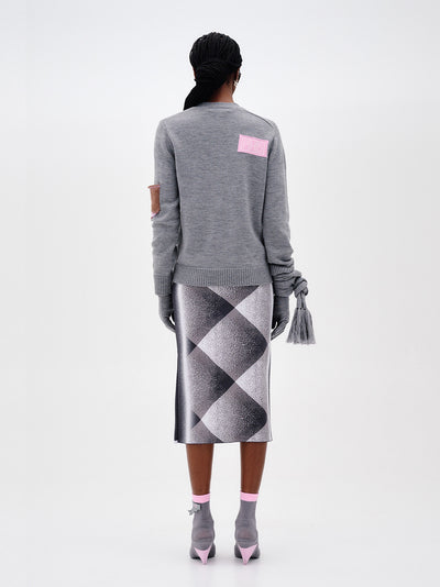 Brando Merino Wool Cardigan (Charcoal Gray)