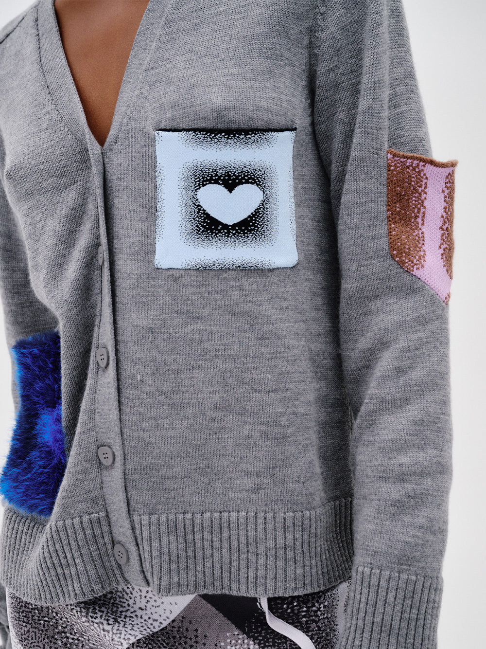 Brando Merino Wool Cardigan (Charcoal Gray)