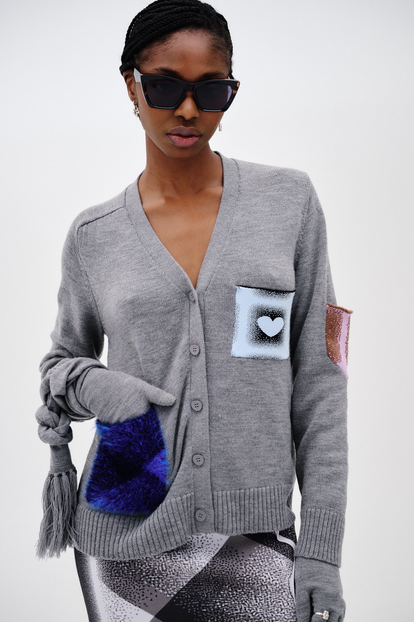 Brando Merino Wool Cardigan (Charcoal Gray)