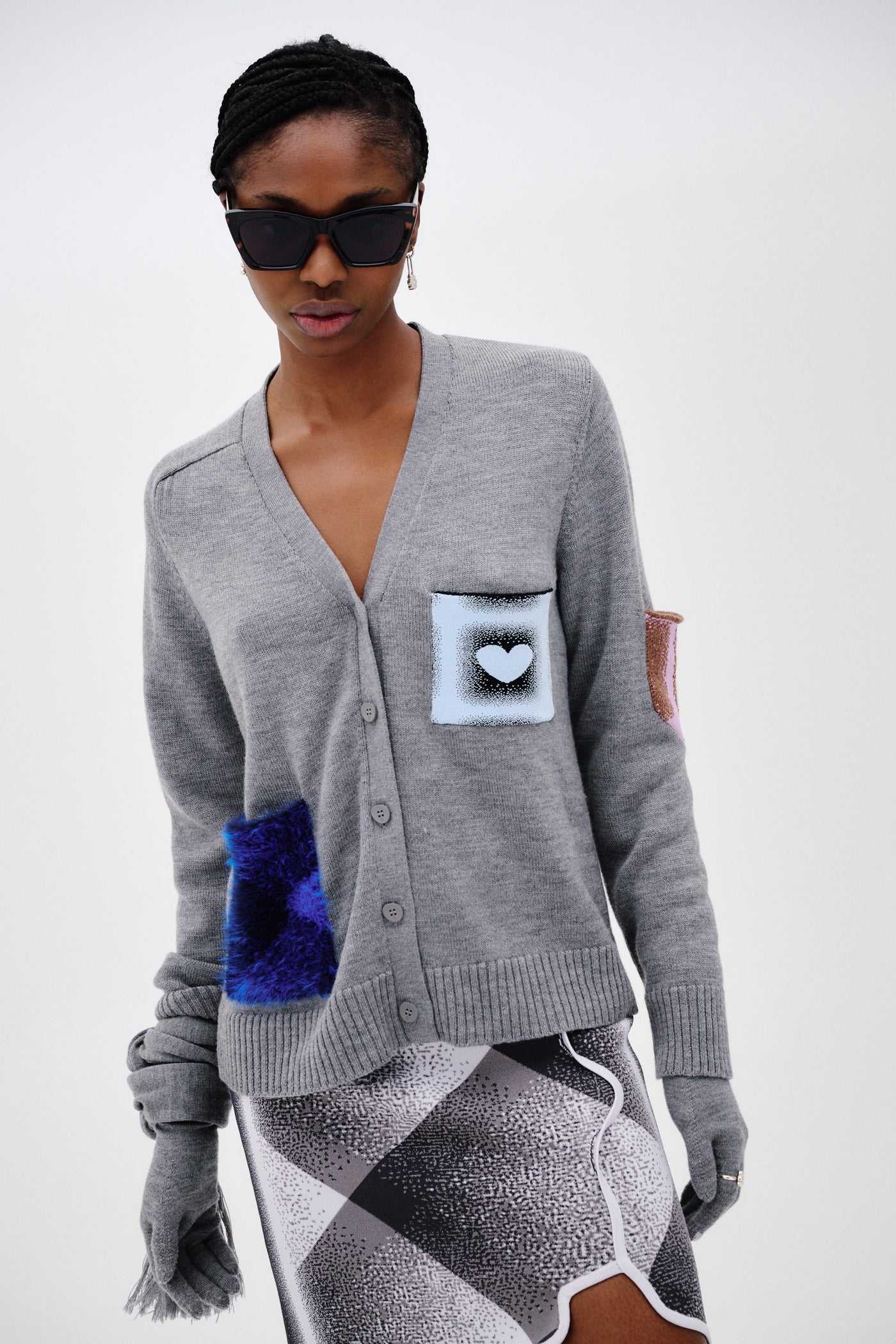 Brando Merino Wool Cardigan (Charcoal Gray)