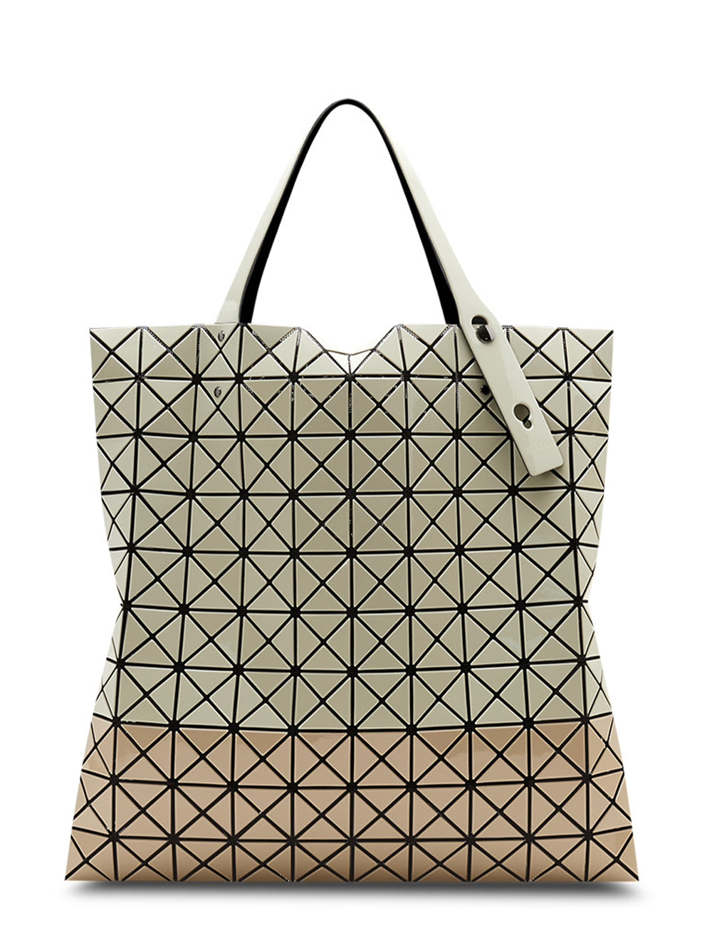 PRISM BI COLOR Tote(10*10) (Light Beige X Beige)