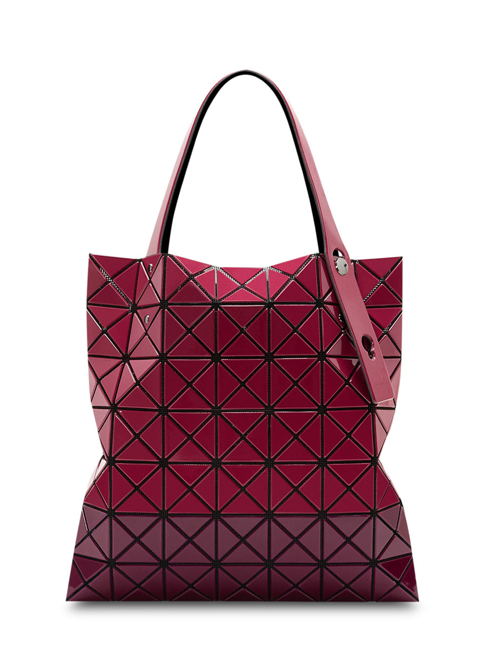 PRISM BI COLOR Tote(7*7) (Red X Wine Red)