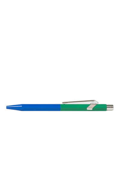 Caran d'Ache - Two-Tone Ballpoint Pen (Cobalt Blue/Emerald Green)