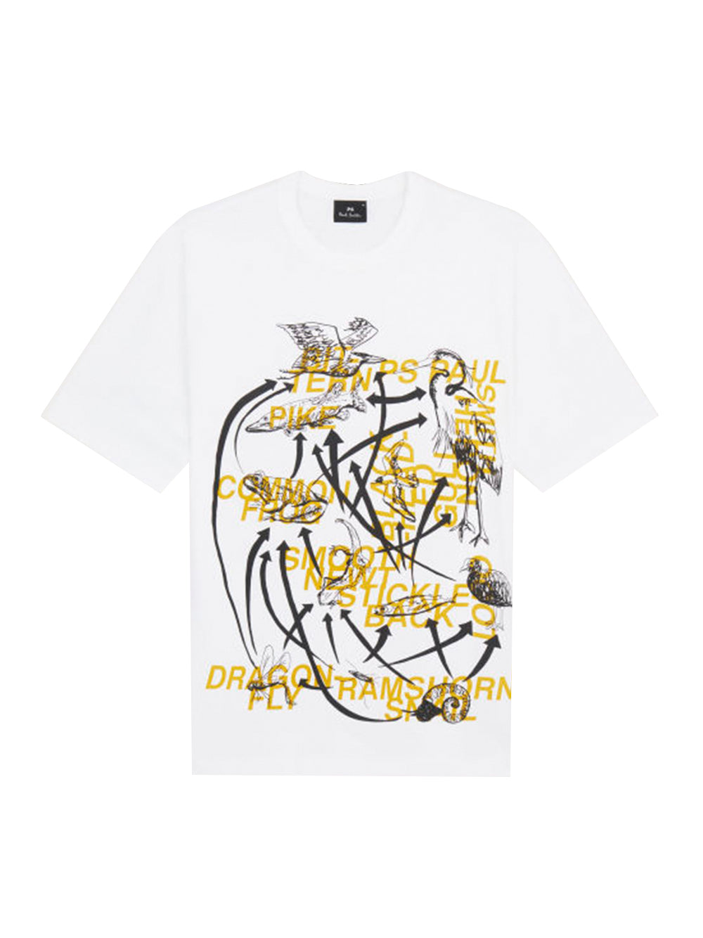 PS Paul Smith "Food Web" Print T-Shirt (White)