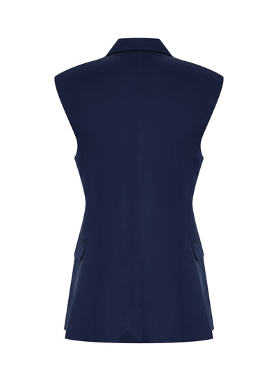 Joelle Vest Sapphire