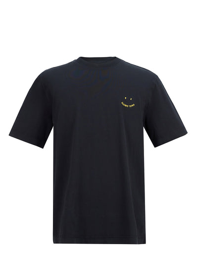 Men 'PS Happy' T-Shirt (Black)