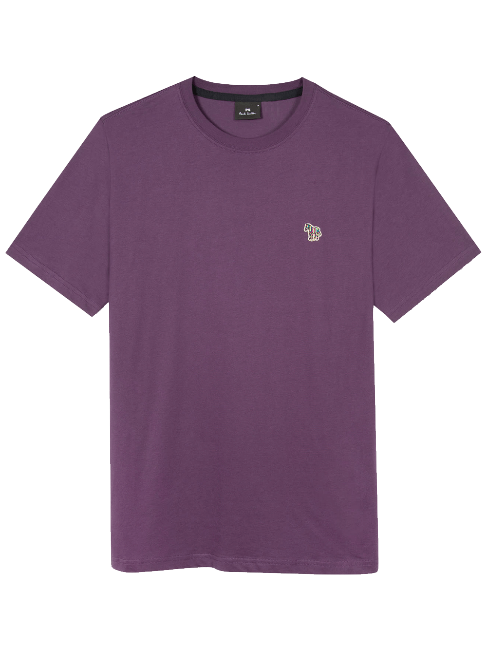 PS Paul Smith  Men Slim Fit Zebra Logo T-shirt (Purple)