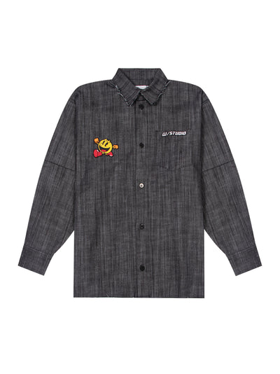Denim Shirt (Black)