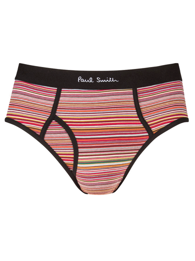 Signature Stripe Briefs (Multi)