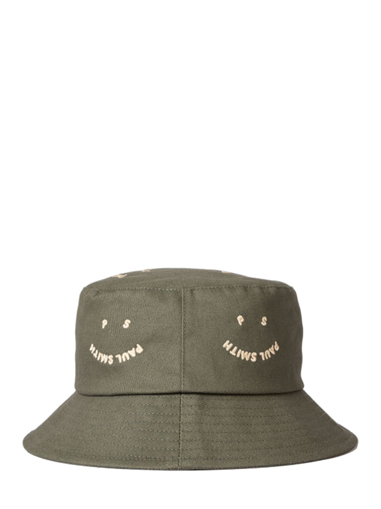 Paul Smith Black PS Happy Bucket Hat