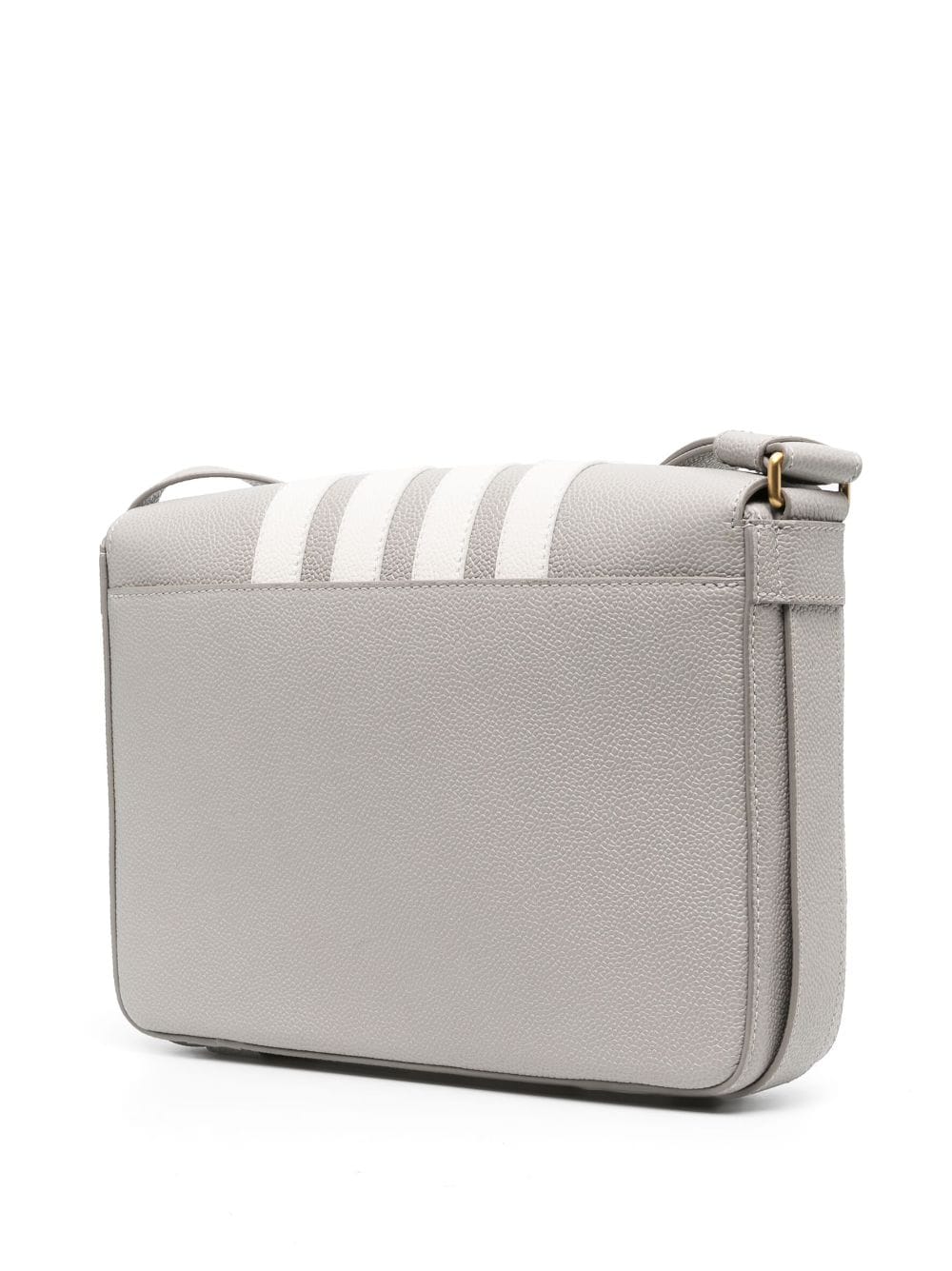 Pebble Grain 4-Bar Reporter Bag (Light Grey)