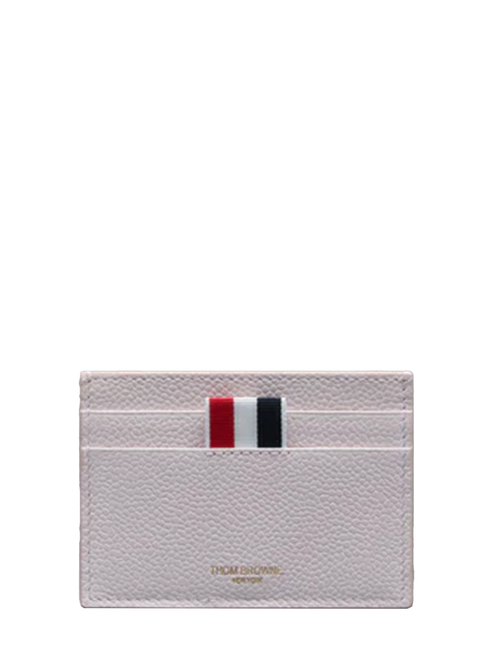 Pebble Grain Double Sided Card Holder (Light Pink)