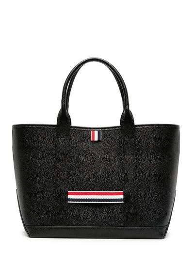 Pebble Grain Small Tool Tote (Black)