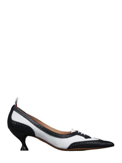 Pebble Grain Wingtip Pump (Black)