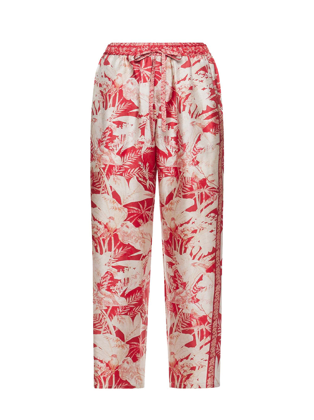 Pierre-Louis-Mascia-Aloe-Silk-Trousers-Multicolour-2