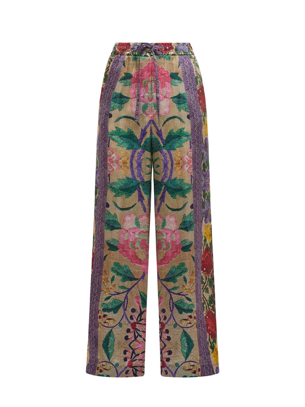 Kamut Silk Trousers (Multi)