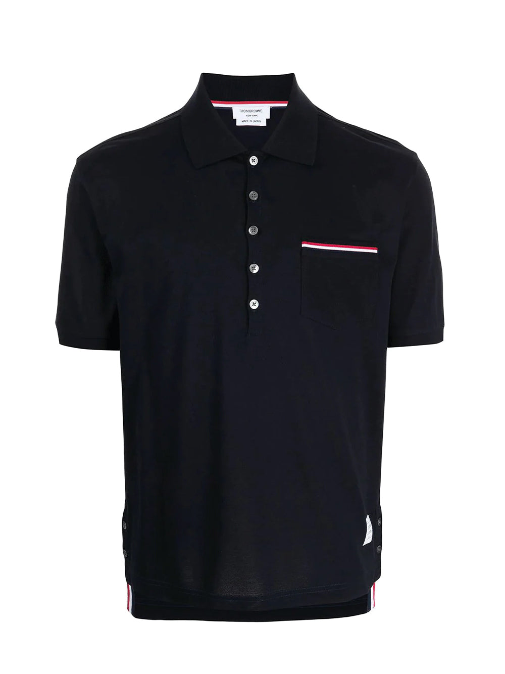 Pique Pocket Polo (Navy)