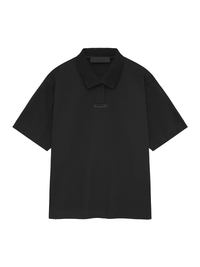 Pique Polo (Black)