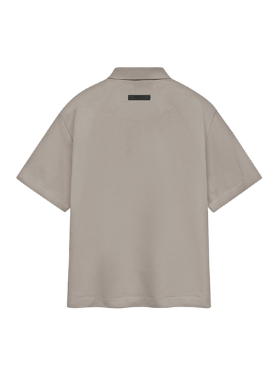 Pique Polo (Heather Gray)