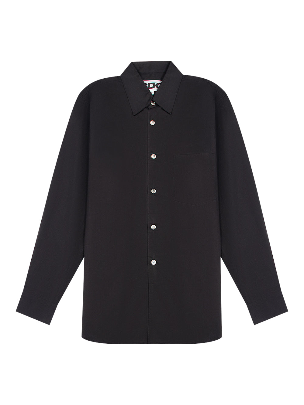 Plain Big Shirt (Black)