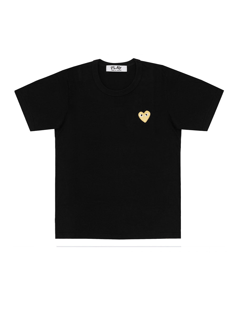 Play Basic T-Shirt Gold Emblem (Black)