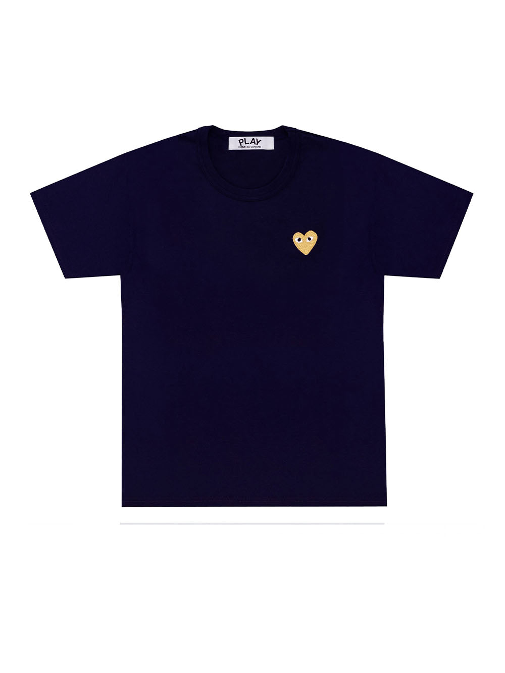 Play Basic T-Shirt Gold Emblem (Navy)