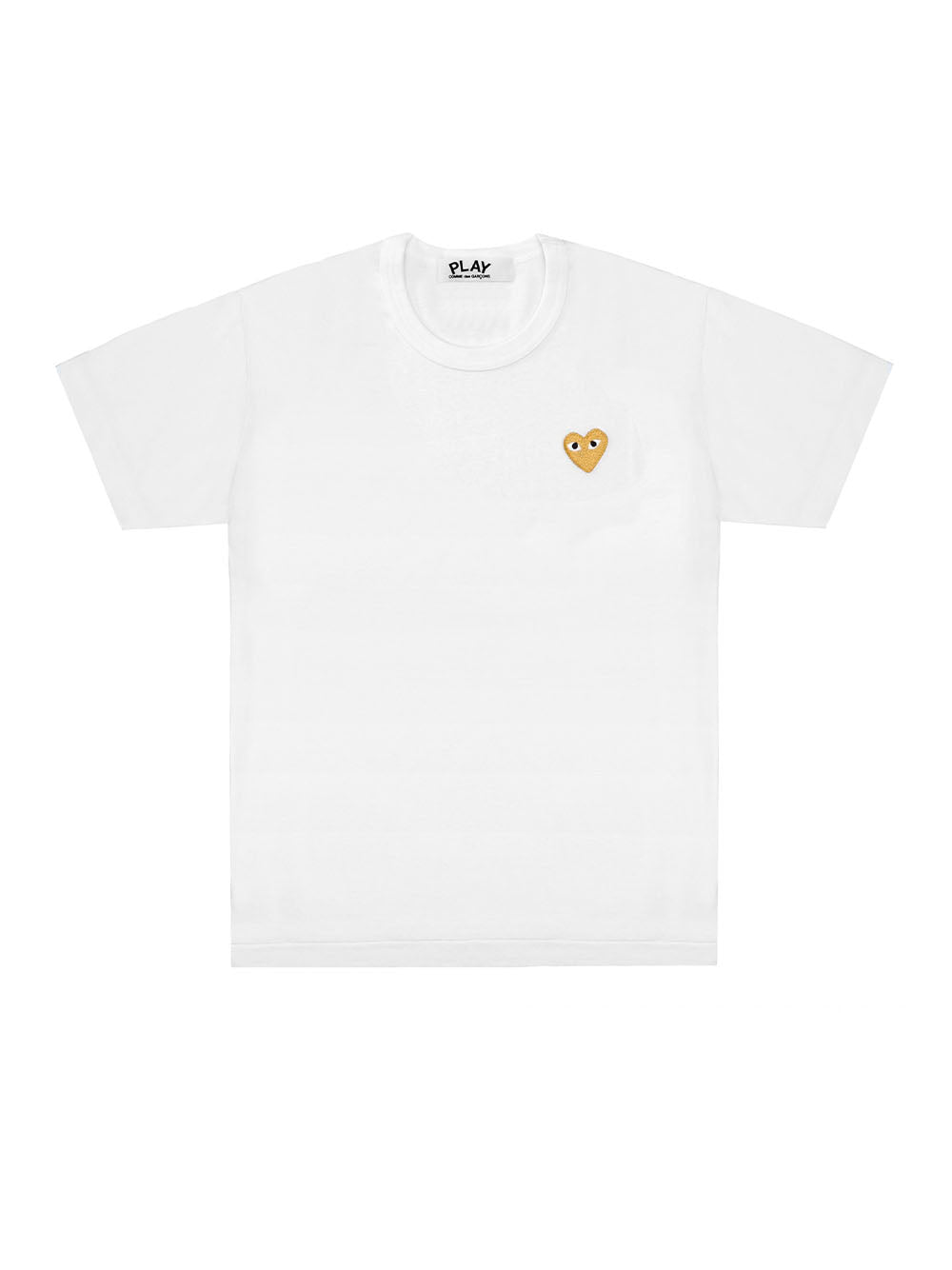 Play Basic T-Shirt Gold Emblem (White)